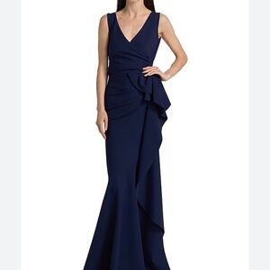 Chiara Boni La Petite Robe   Maco Ruffled Sleeveles Gown